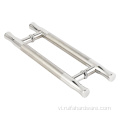 Tay cầm bằng thép không gỉ với kết cấu mờ